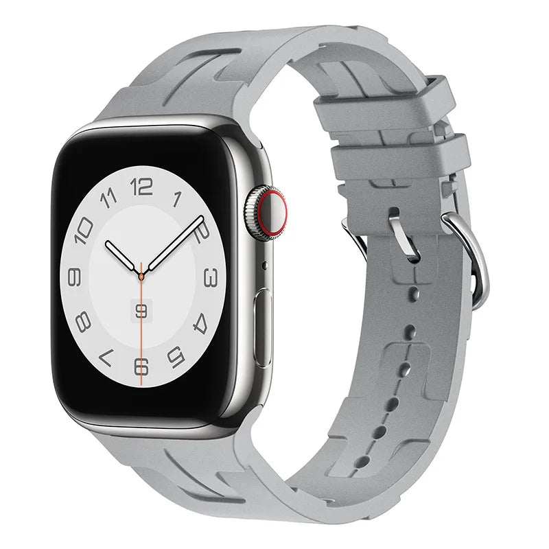 correa silicona kilim gris apple watch