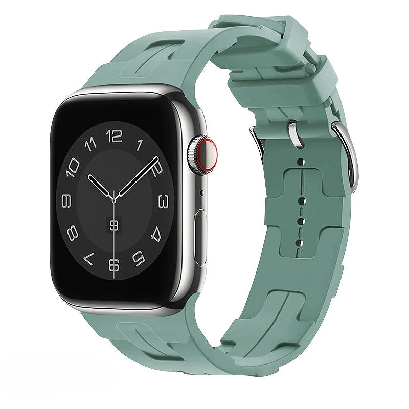 correa silicona kilim turquesa apple watch