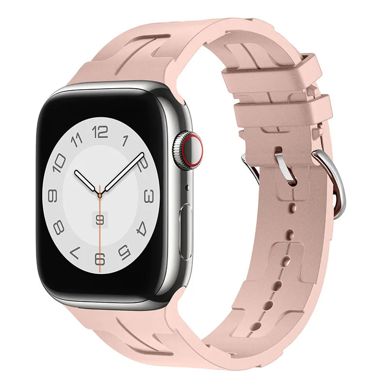 correa silicona kilim rosa palo apple watch