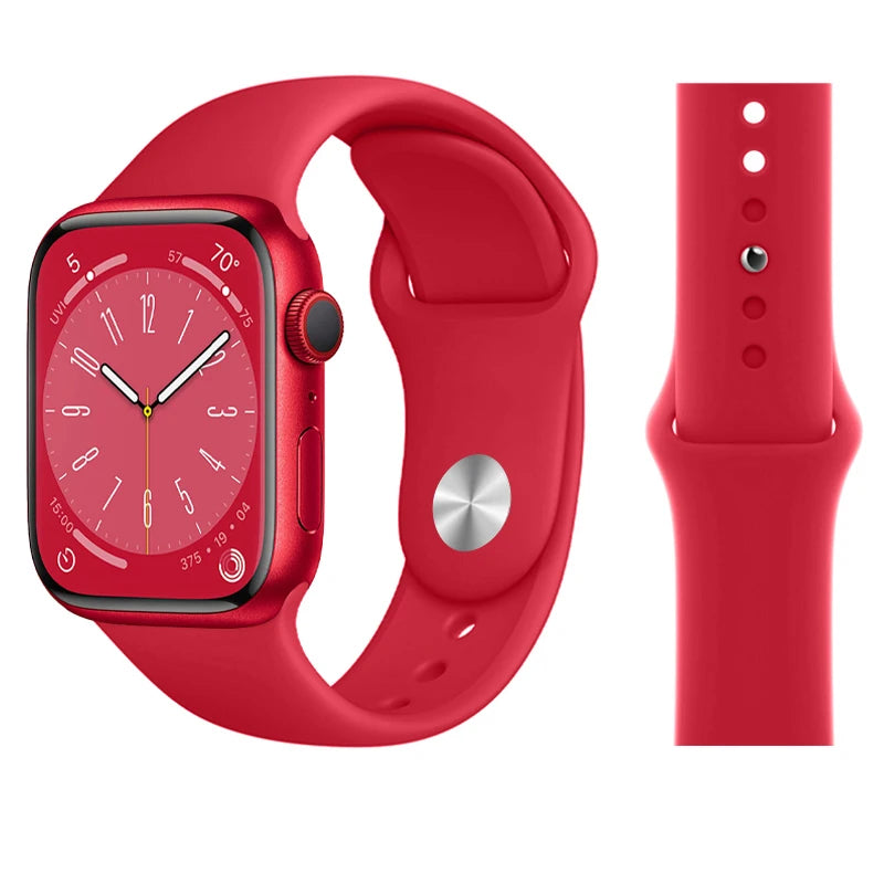 Correa Silicona Lengüeta Oculta Apple Watch