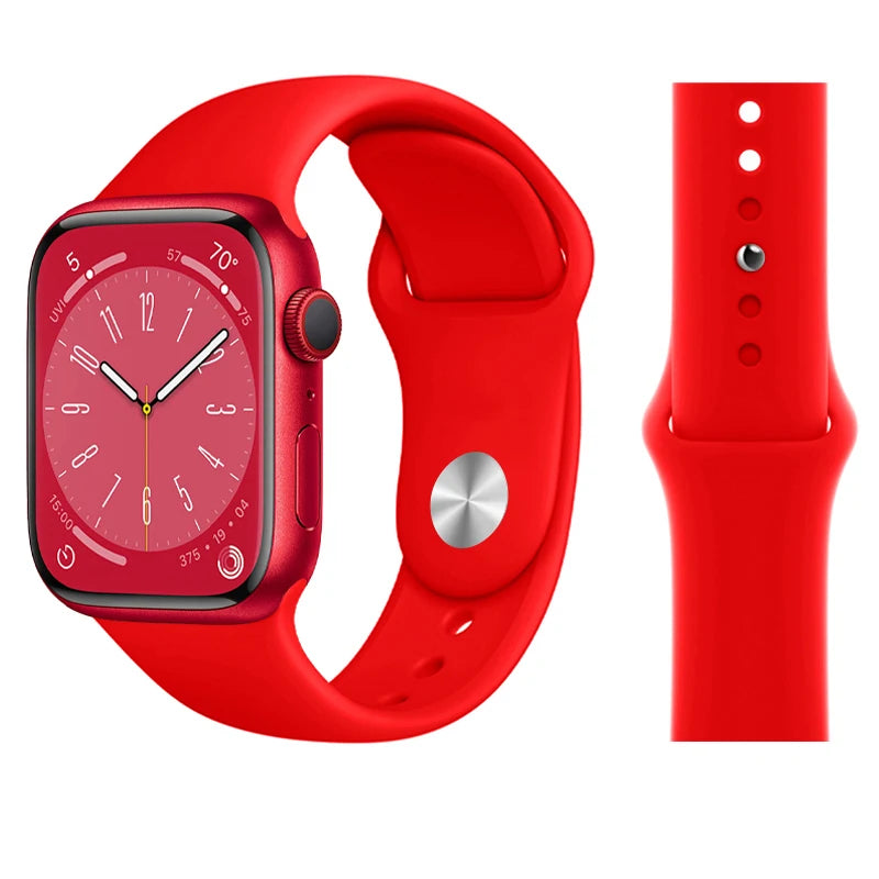 Correa Silicona Lengüeta Oculta Apple Watch