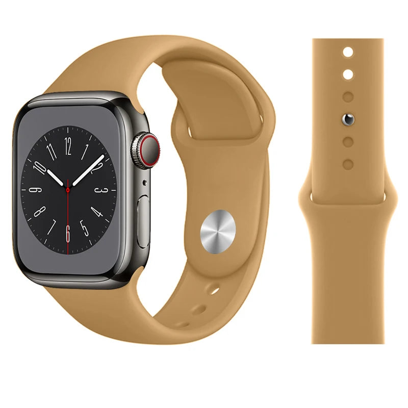 Correa Silicona Lengüeta Oculta Apple Watch