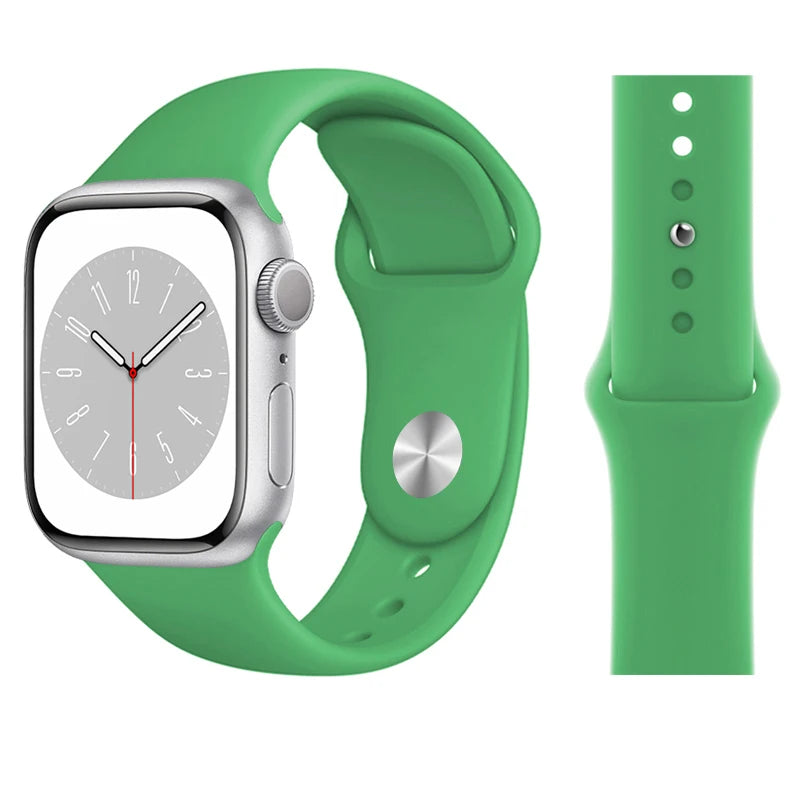Correa Silicona Lengüeta Oculta Apple Watch