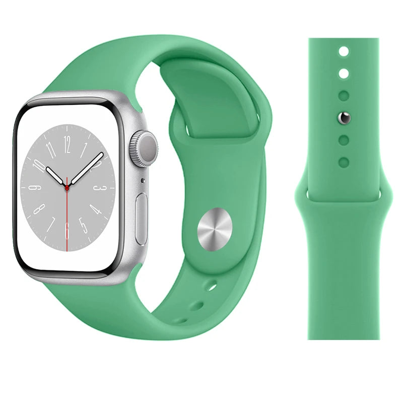 Correa Silicona Lengüeta Oculta Apple Watch