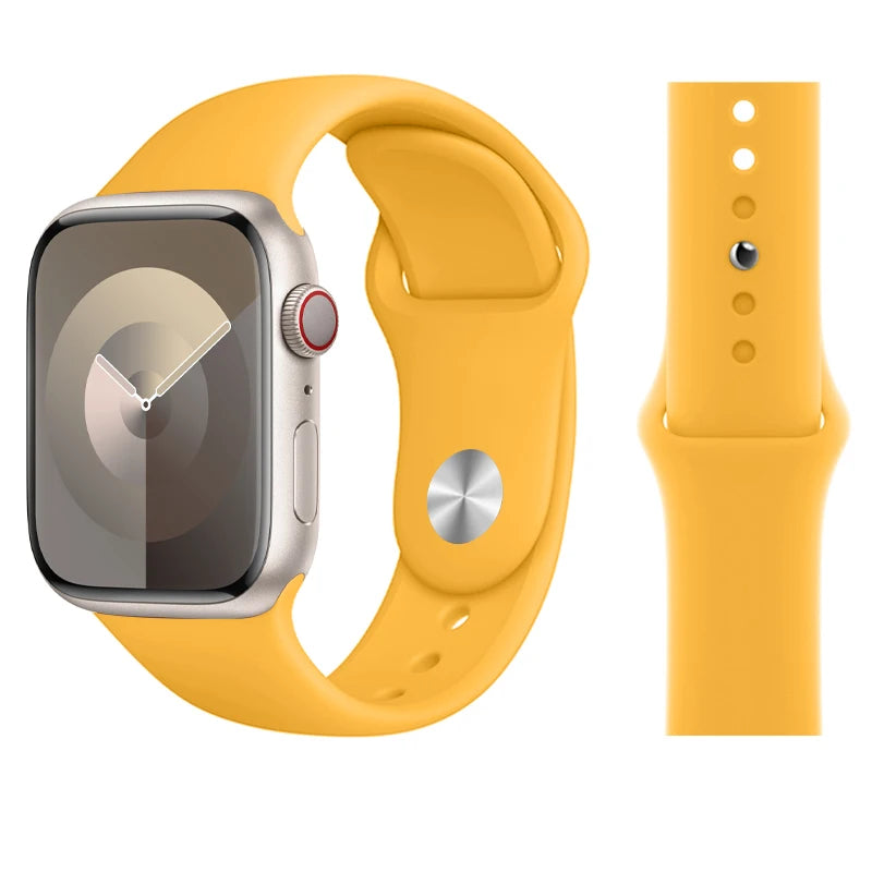 Correa Silicona Lengüeta Oculta Apple Watch