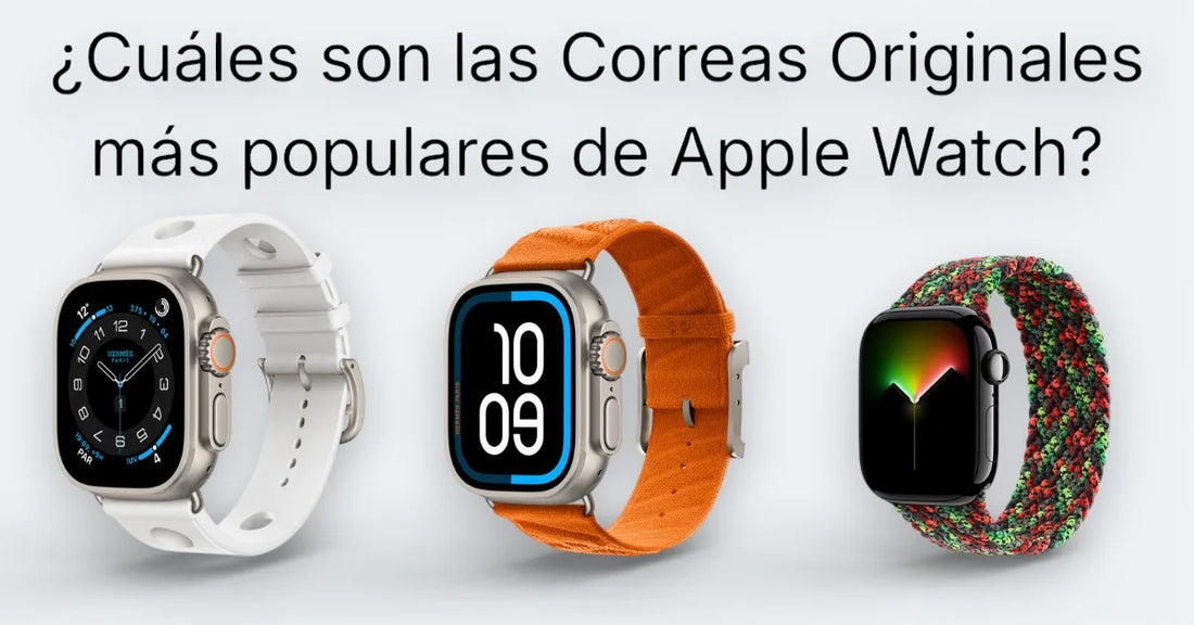 correas apple watch originales mas populares