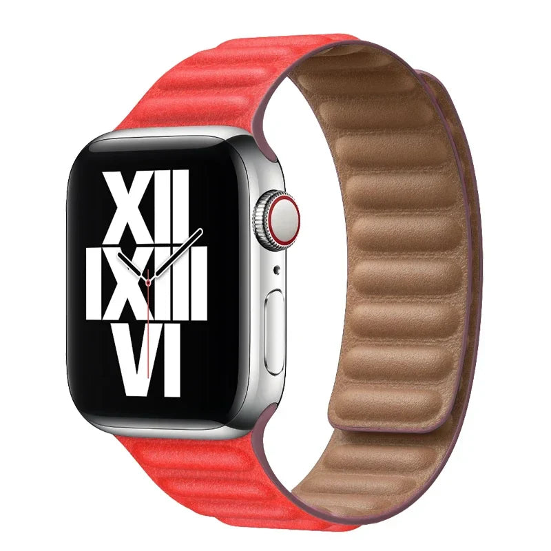 correa piel magnetica apple watch