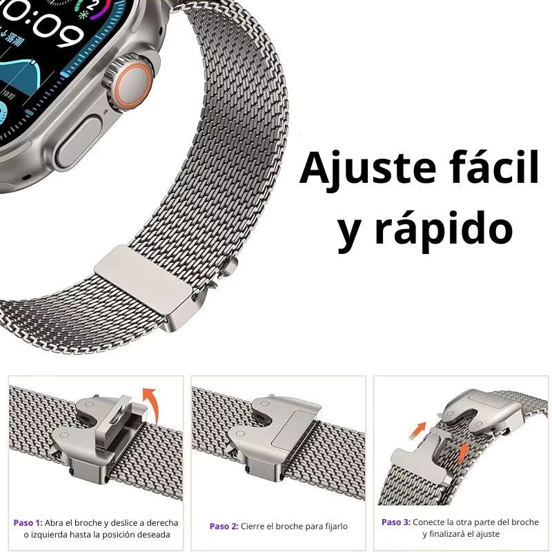 Correa Titanio Loop para Apple Watch – iStrap Boutique