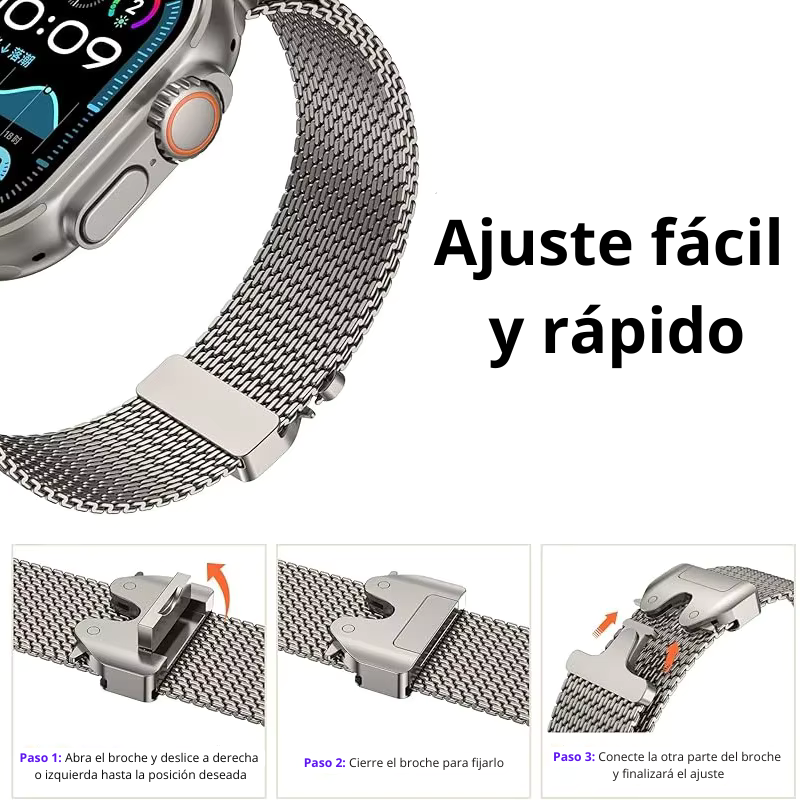 Correa Titanio Loop para Apple Watch