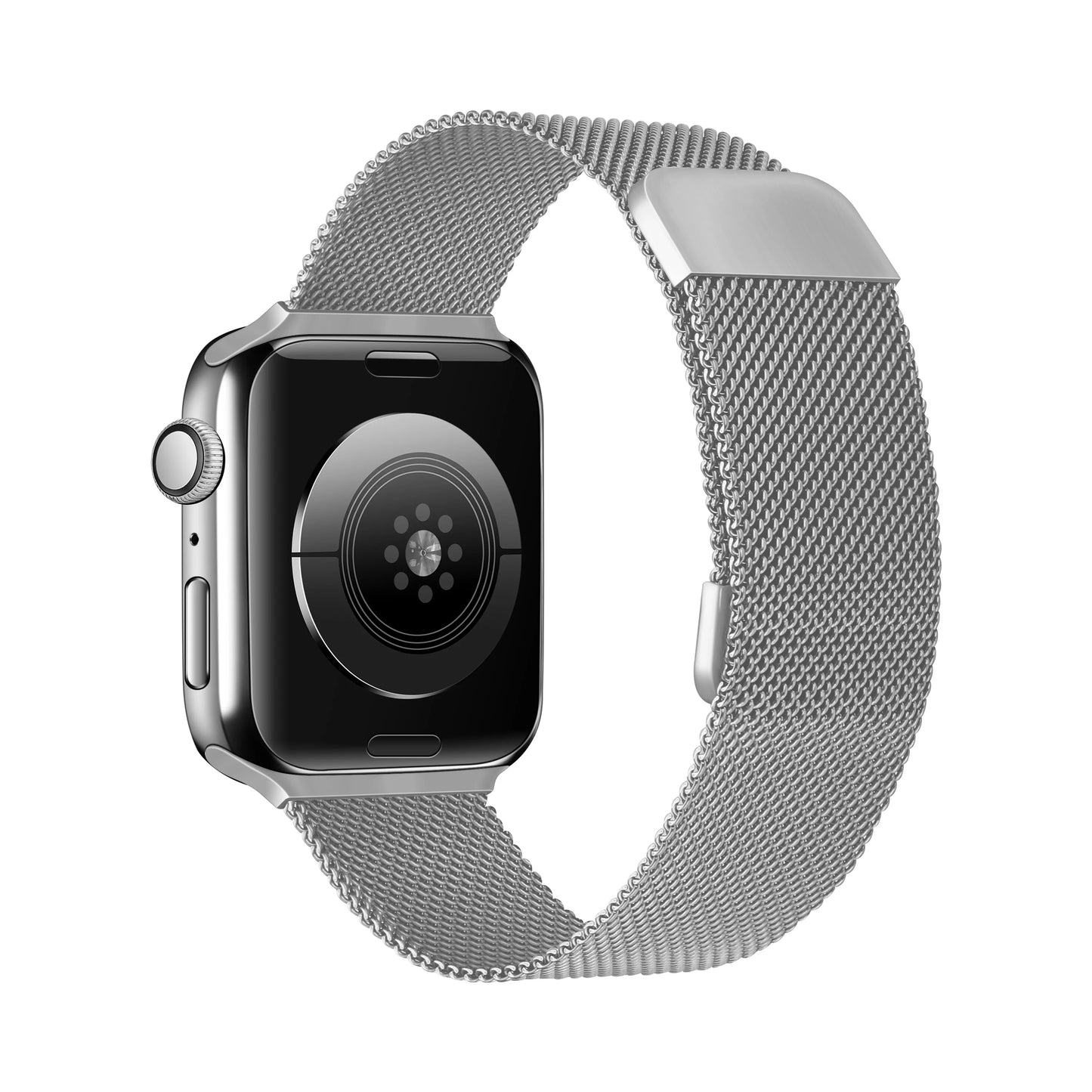 correa milanese magnetica plata apple watch