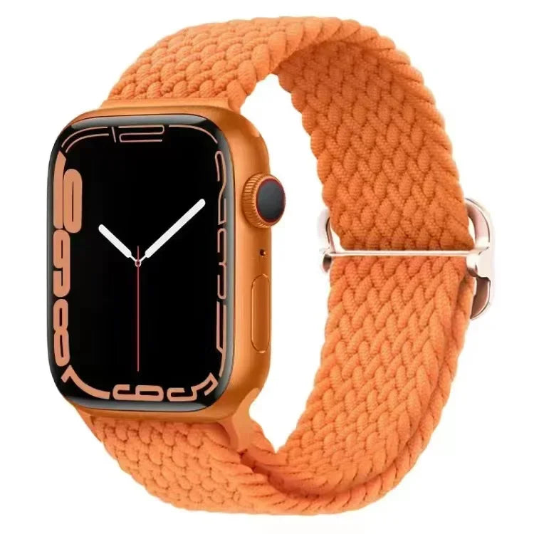 correa nailon apple watch naranja