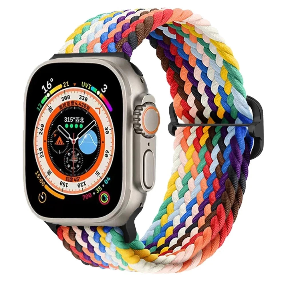 correa nailon trenzada colores apple watch