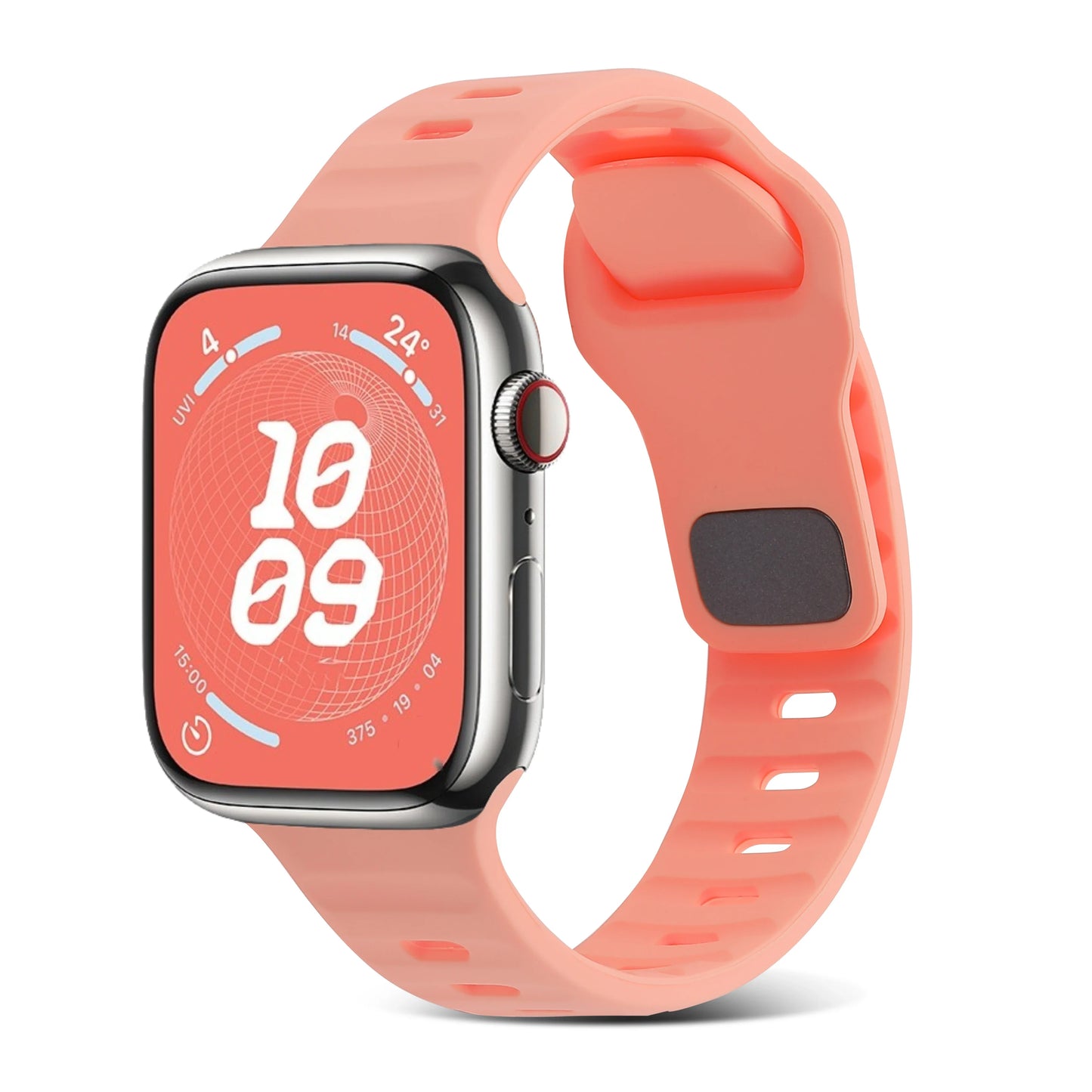 correa nomad sport salmon apple watch