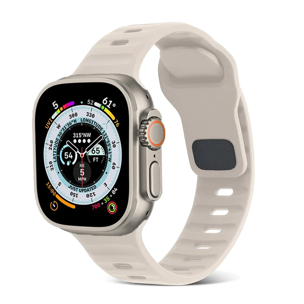 correa nomad sport blanca apple watch