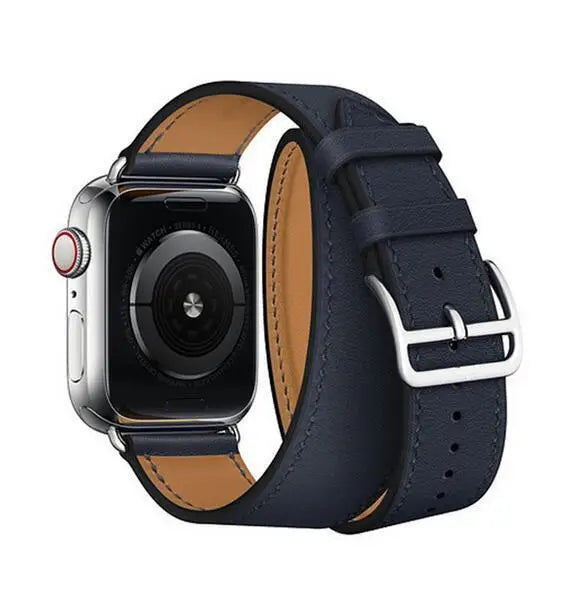 correa piel loop marino apple watch