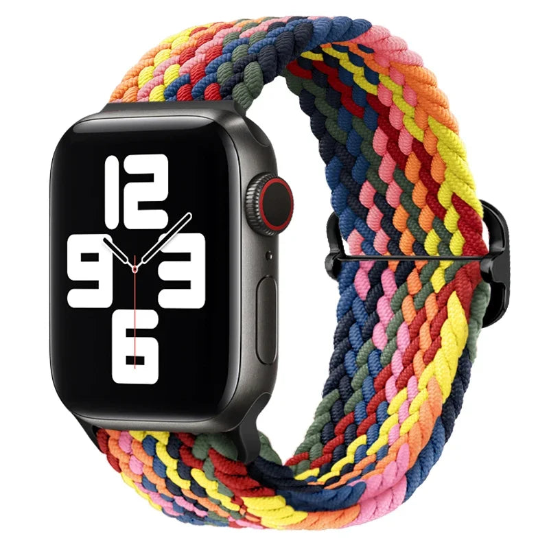 correa nailon trenzada colores apple watch