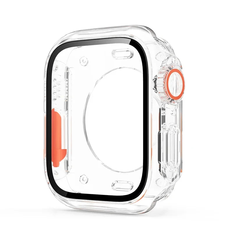 carcasa upgrader apple watch ultra trasnsparente