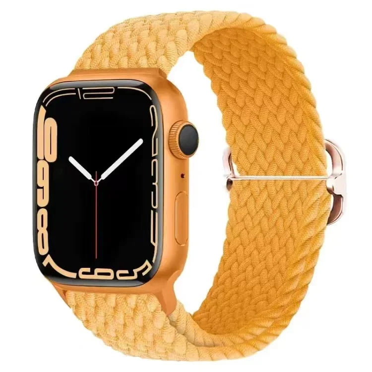 Correa nailon apple watch amarilla