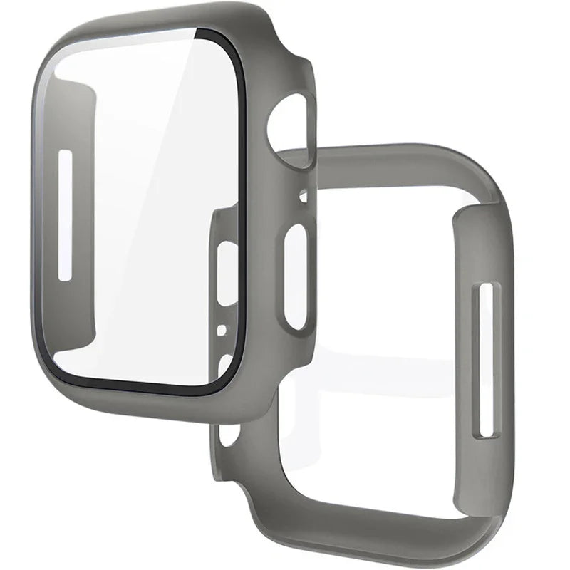 Protector Cristal Pantalla y Caja Apple Watch