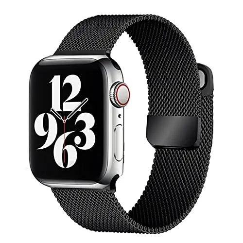 correa milanese magnetica negra apple watch