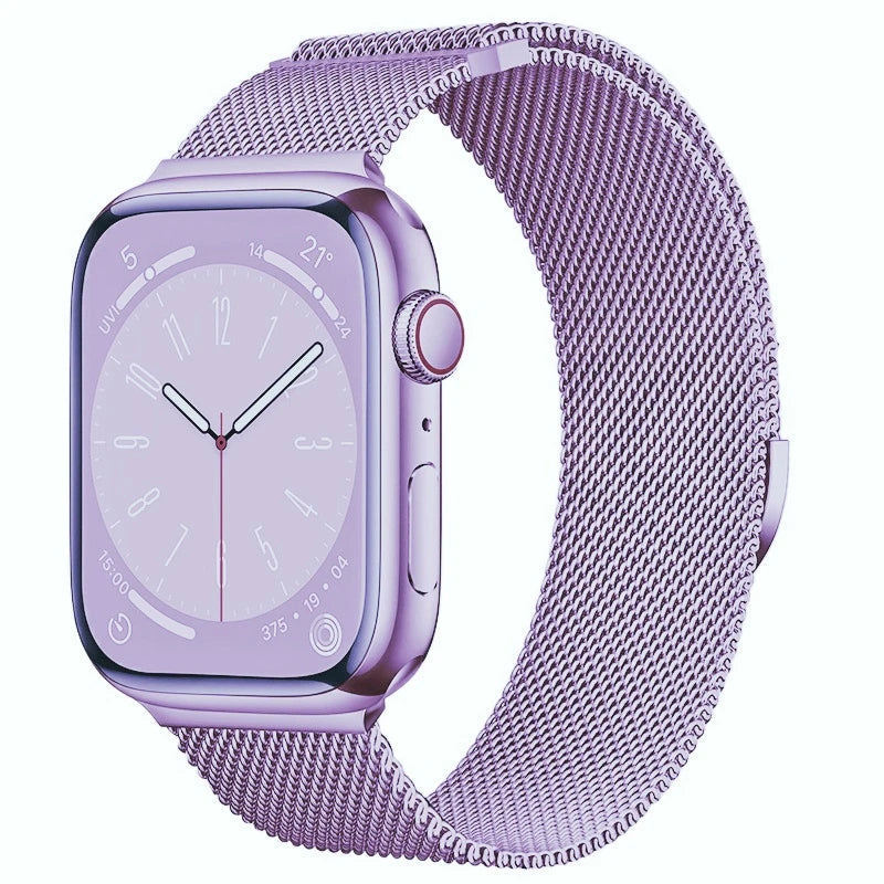 correa milanese malva apple watch