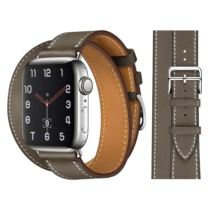 correa piel loop gris apple watch