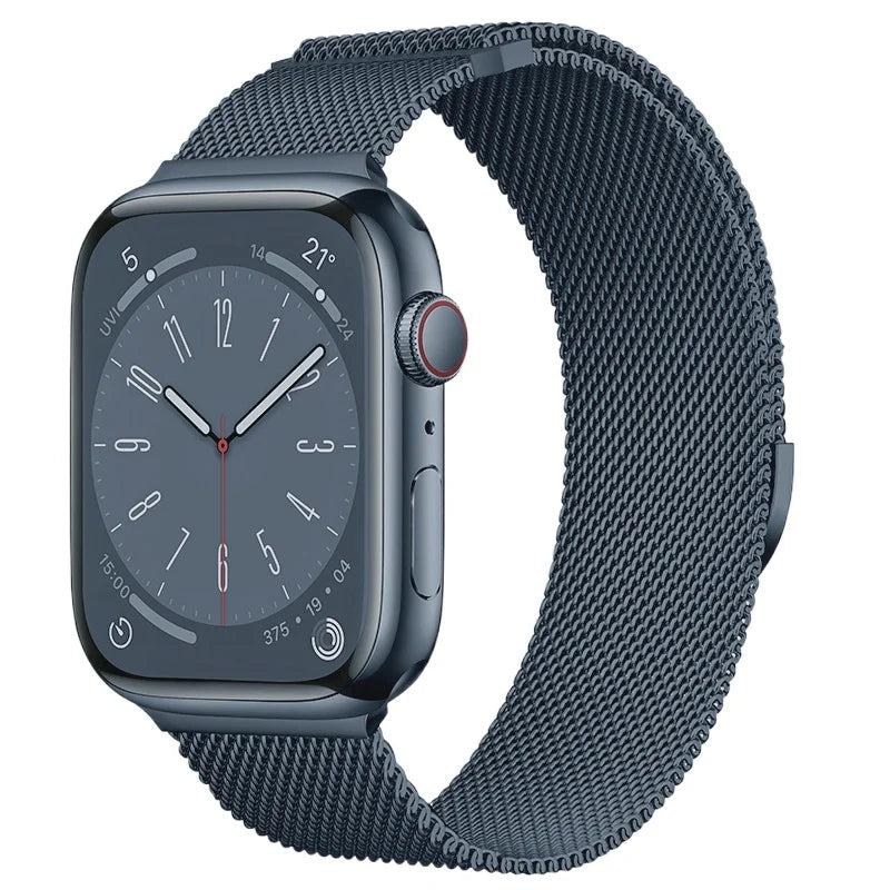 correa milanese azul apple watch