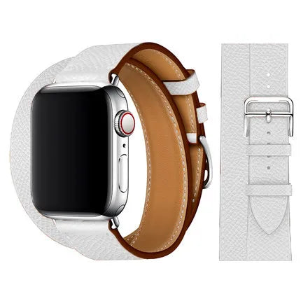 correa piel loop blanca apple watch