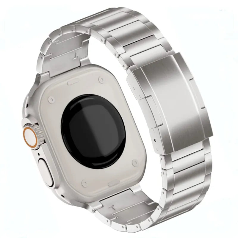 correa titanio aluminio trasera apple watch