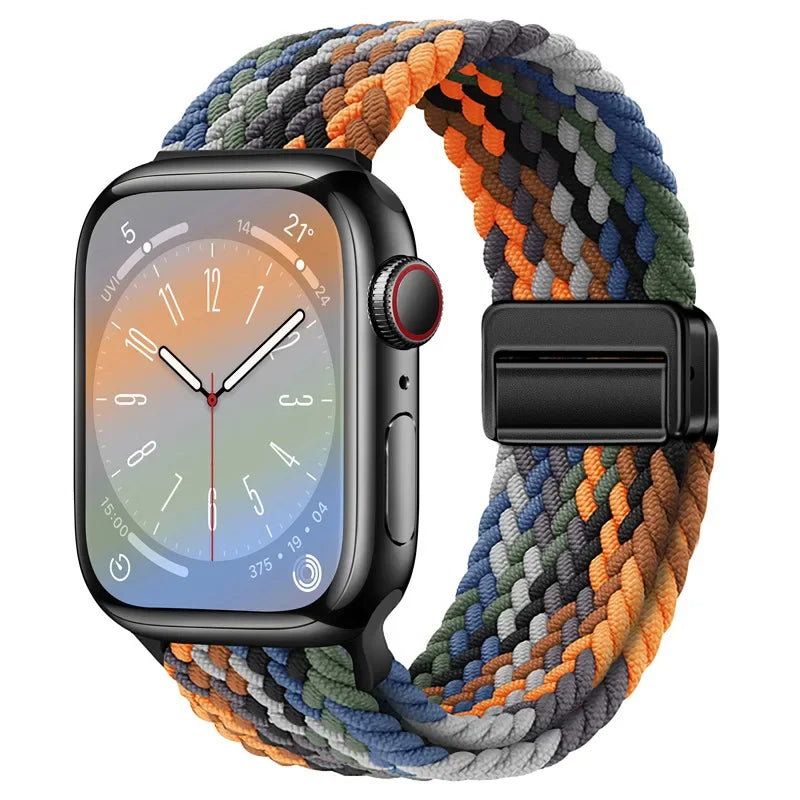 correa nailon trenzada colores apple watch