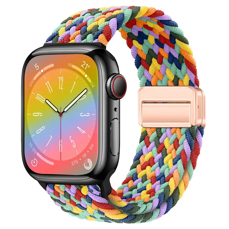 correa nailon trenzada colores apple watch