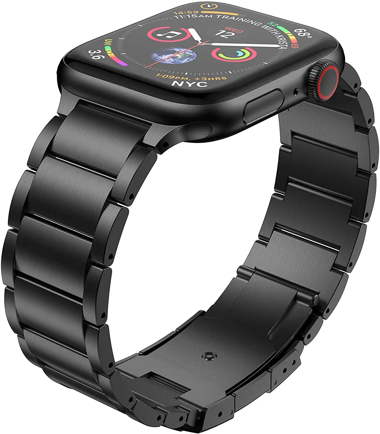 correa titanio negra apple watch