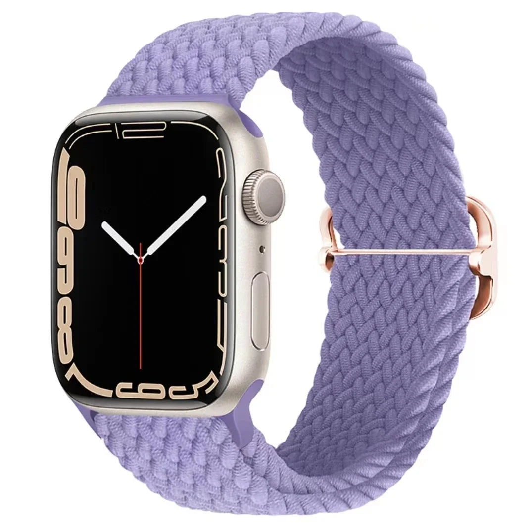 correa nailon apple watch lavanda