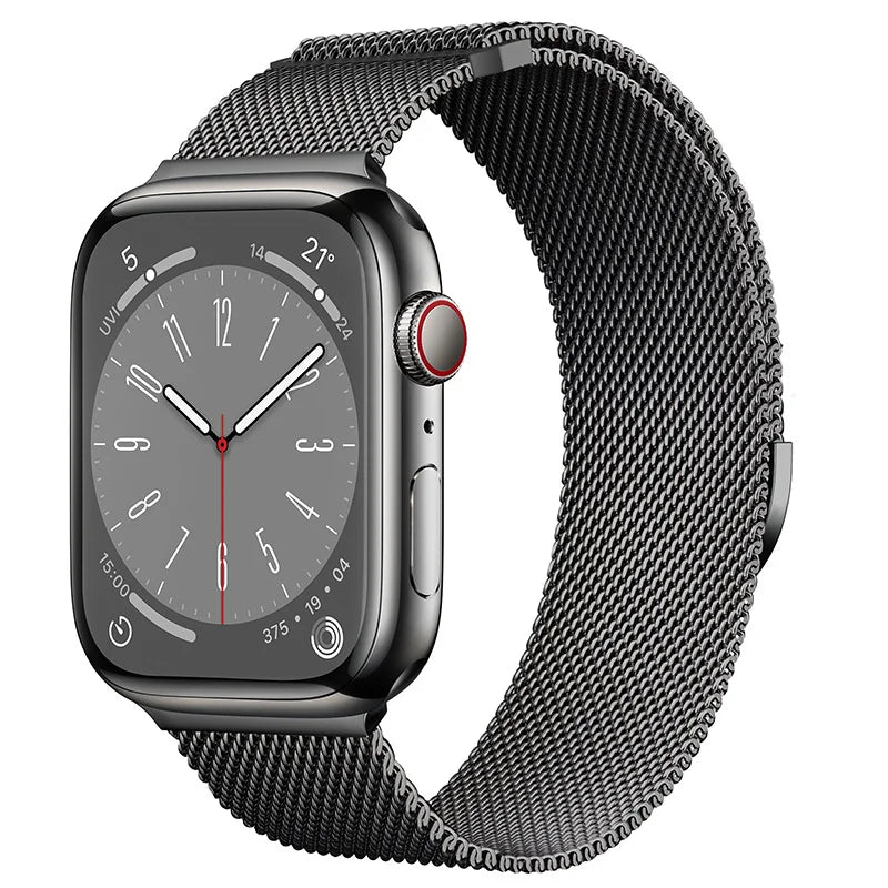 correa milanese titanio apple watch