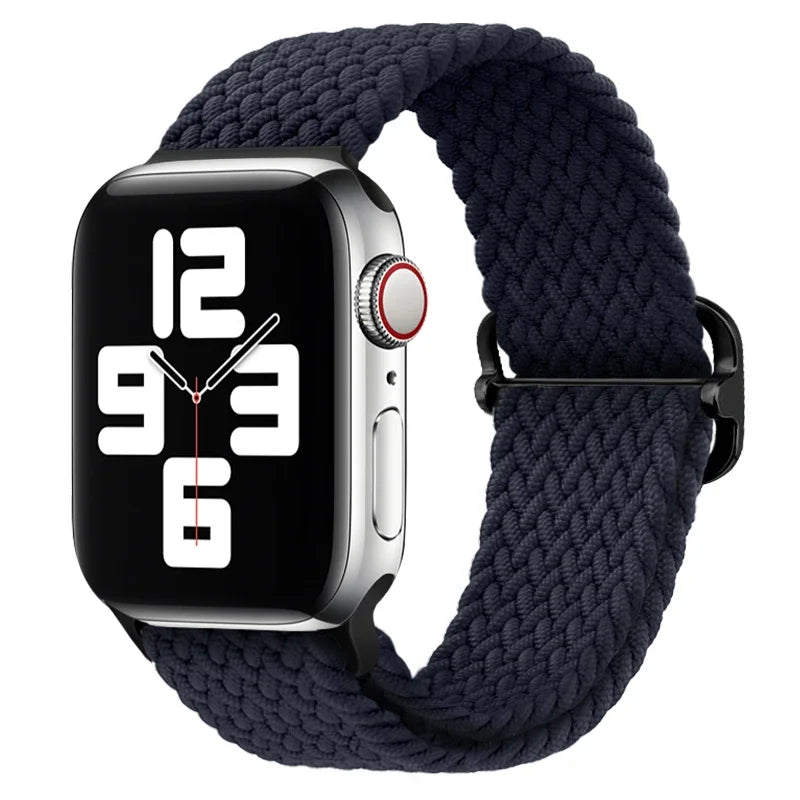 correa nailon apple watch azul marino