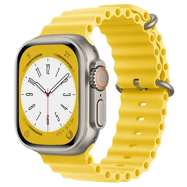 correa apple watch ultra 3 ocean amarilla