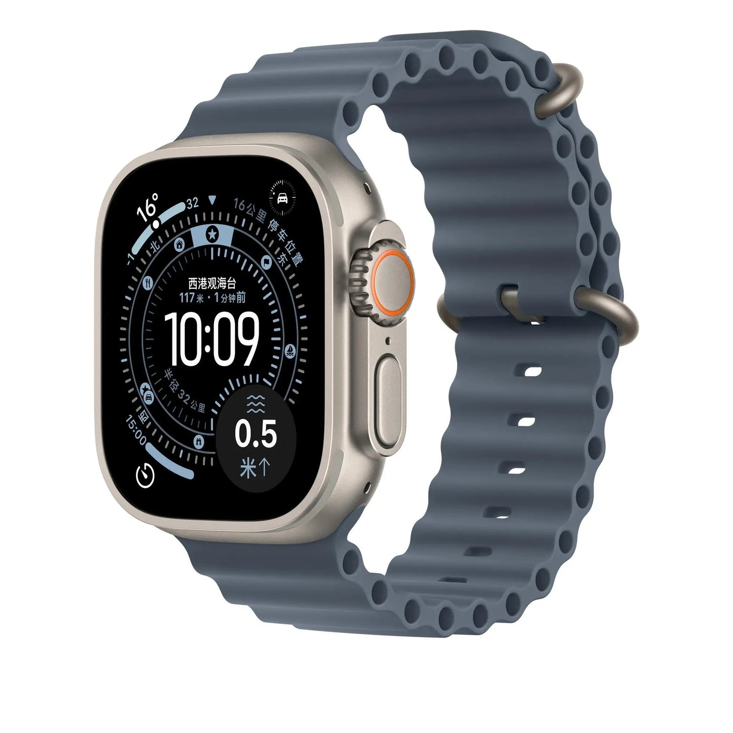 correa apple watch ultra 3 ocean azul petroleo