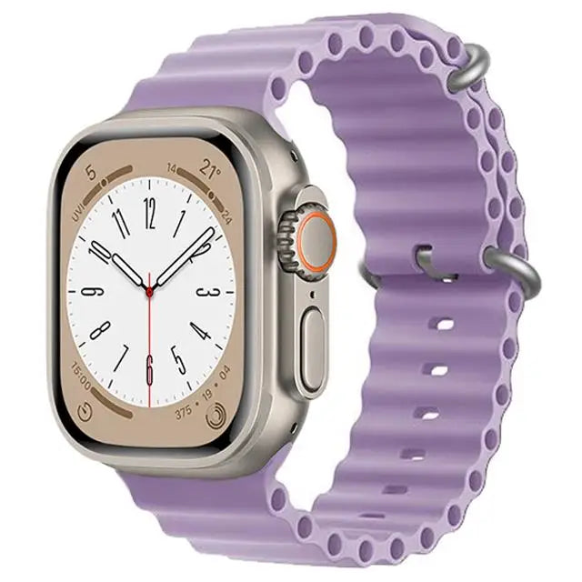correa apple watch ultra ocean lavanda