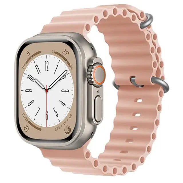 correa apple watch 49mm ocean rosa