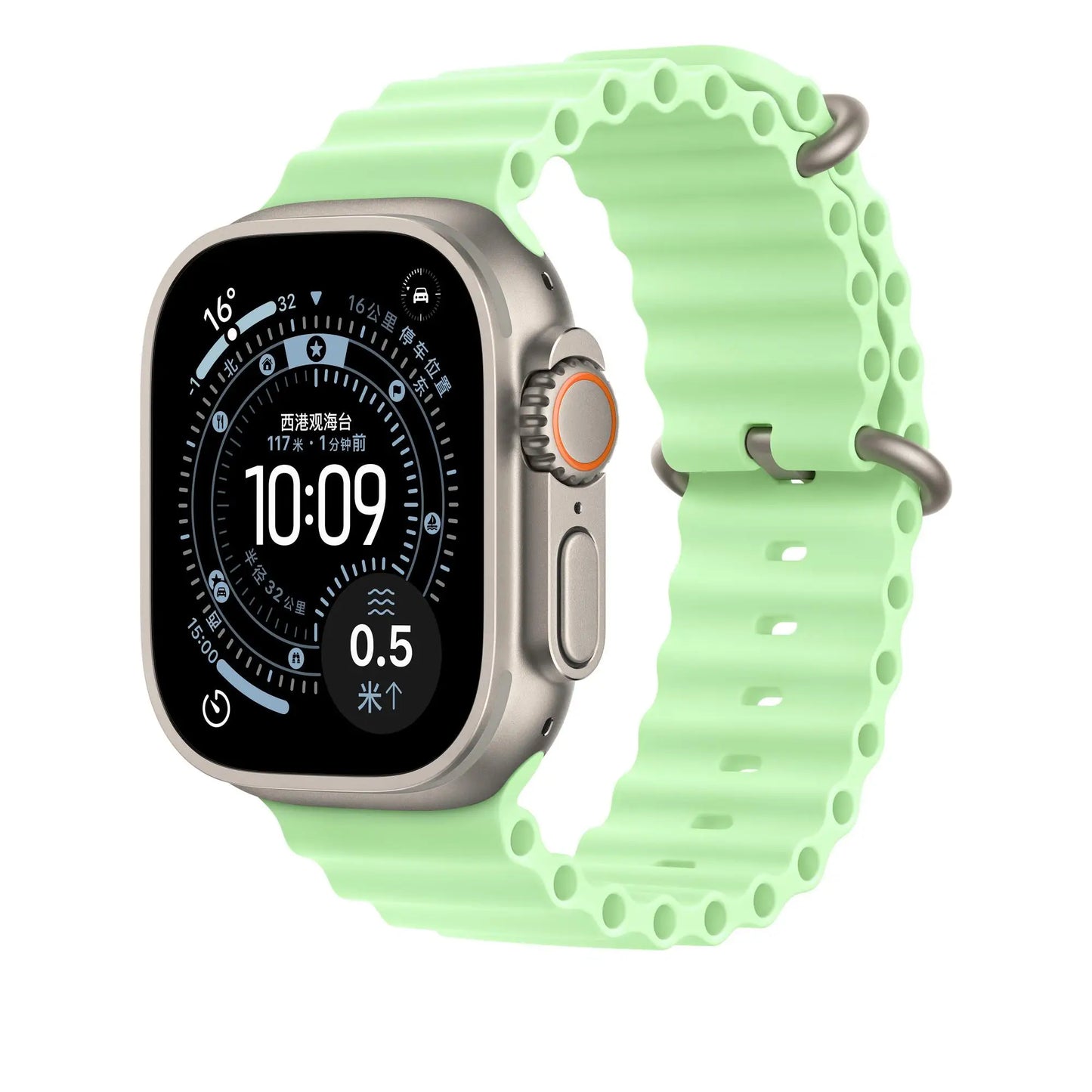 correa ocean apple watch ultra 2 neon green