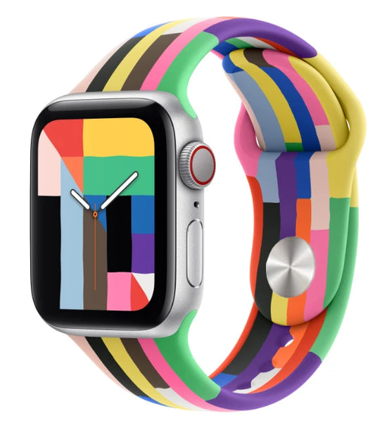 Correa Silicona Lengüeta Oculta Apple Watch