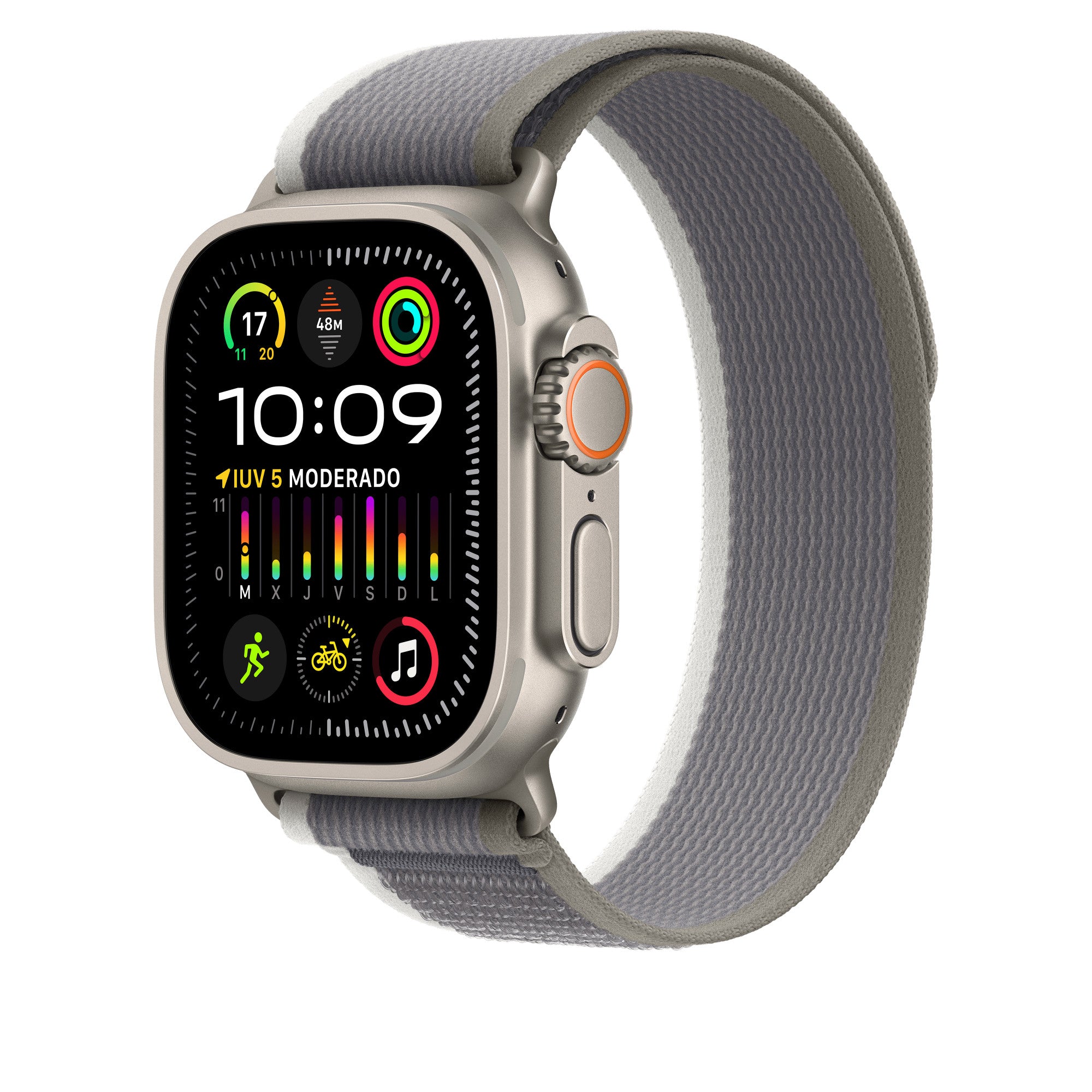 Correa gris apple watch sale